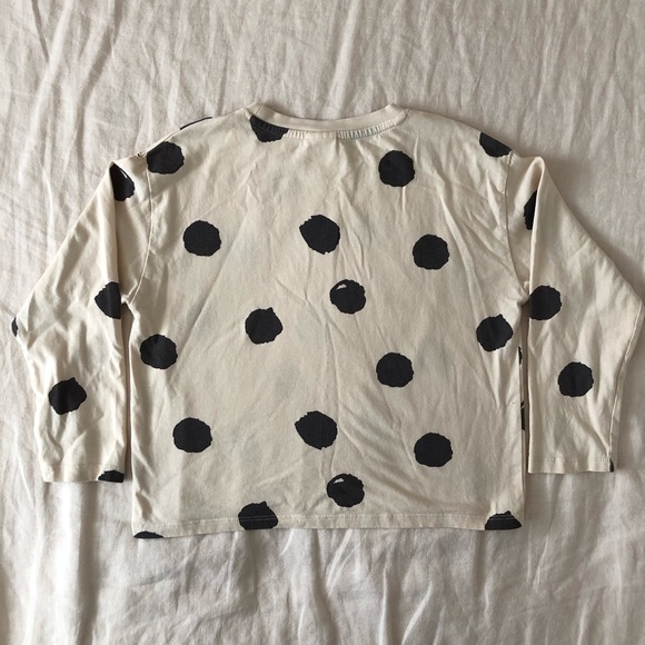 Zara l/s polka dot ⚫️ shirt - Picture 2 of 3